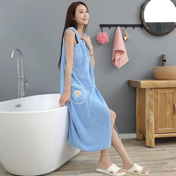 Kućni ogrtač – ručnik od koraljnog flisa, BATHROBE - Image 7